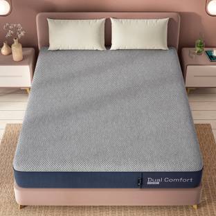 Wakefit Dual Comfort - Hard & Soft 6 inch King High Resilience (HR) Foam Mattress