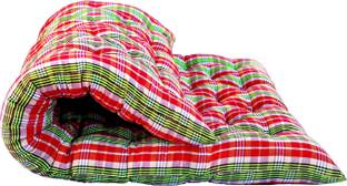 तिराज़ Regular Type Organic Cotton mattress Gadda For Floor & Bed (Single 72x30) 4 inch मैट्रेस