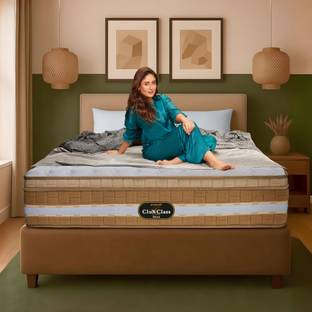 SPRINGFIT Club Class Natura 6 inch Single Pocket Spring Mattress