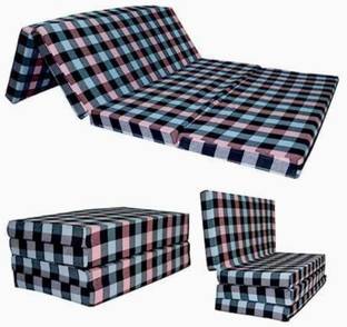 JMDE 4 Fold Foldable 2 inch Single EPE Foam Mattress