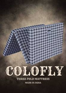 COLOFLY Three Fold Ep 2 inch Single Cotton Mattress