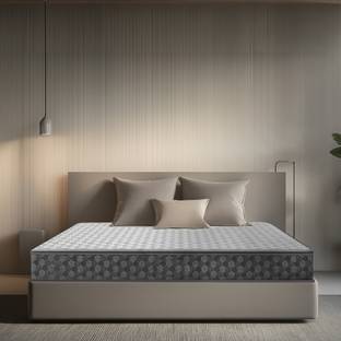 Sleepwell Star Gold, Medium Firm, Anti- Sag Tech 5 inch Single High Resilience (HR) Foam Mattress