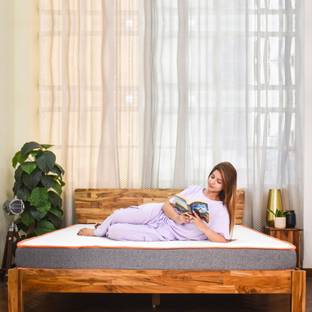 COIRFIT 7-Zone Dual & Hard and Soft 4 inch King High Resilience (HR) Foam Mattress