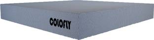 COLOFLY Dual Comfort Soft & Firm High Resilience (HR) 4 inch Double High Resilience (HR) Foam Mattress