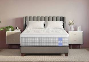 Loom & Needles Gravity Hybrid Euro Top 5 Zoned Zero Partner Disturbance & 7 Layered Foam 6 inch Single Pocket Spring Mattress