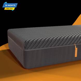 Emma Germany Black Orthopaedic Roll Pack 6 inch Queen High Resilience (HR) Foam Mattress