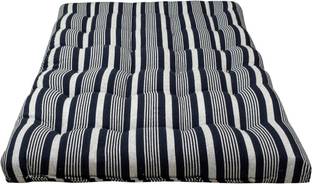 coca industries tuffted back relief mattress with 1 pillow 4 inch Queen Cotton Mattress