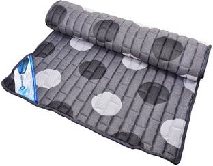 OMESAR INDIA by OMESAR INDIA Foldable, Light Weight Slim Mattress Soft Medium Foam 1 inch Double PU Foam Mattress