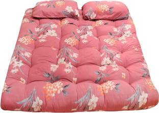 FurniGully Foldable Cotton Bad Mattress 3 inch King Cotton Mattress