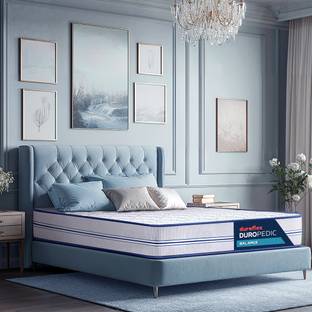 duroflex Balance Duropedic - Doctor Recommended 5 Zone Dual Density Orthopedic Support 7 inch Single High Density (HD) Foam Mattress