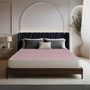 Oak&Loom Nuvana Knitted Fabric Mattress with Soft Quilted Top 8 inch King High Density (HD) Foam Mattress