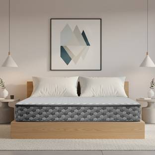 Sleepwell Star Gold, Medium Firm, Anti- Sag Tech 5 inch Single High Resilience (HR) Foam Mattress