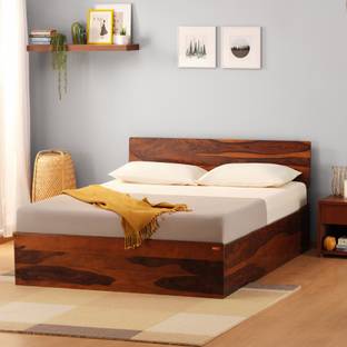 Sleepyhead Bed GS Solid Wood Queen Box Bed, 203 cm x 159 cm (6.66 ft x 5.22 ft)