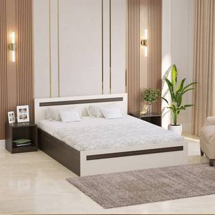 SFS Maltein Engineered Wood Queen Box Bed