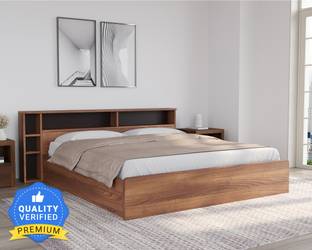 Nilkamal Torrie With Storage Engineered Wood King Box Bed