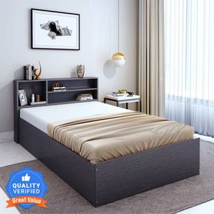 Flipkart Perfect Homes Mambo Engineered Wood Single Bed