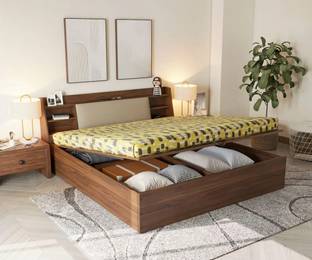 Wakefit Leo Engineered Wood King Hydraulic Bed