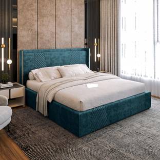 CRIGE Solid Wood King Box Bed