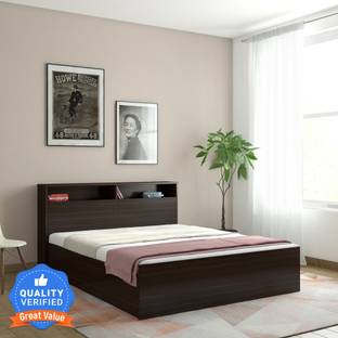 Hometown Alex Engineered Wood Queen Box Bed