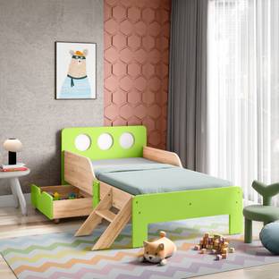 Alex Daisy Texas Kids Engineered Wood Single Drawer Bed