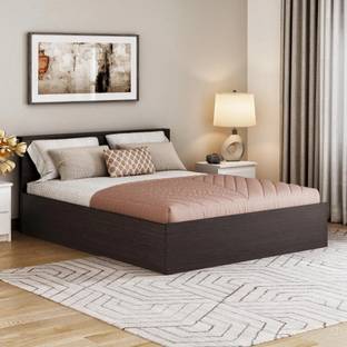 Wakefit Taurus Engineered Wood Queen Box Bed