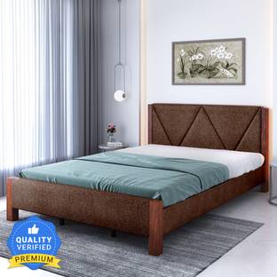Flipkart Perfect Homes Elbert Solid Wood King Bed