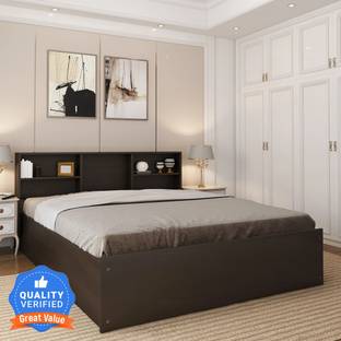 Flipkart Perfect Homes Opus Engineered Wood King Box Bed