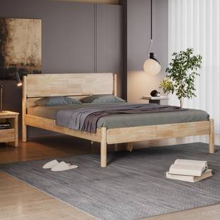Wakefit Mrudul Solid Wood Queen Bed