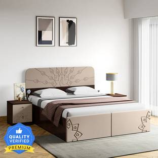 Godrej Interio Pavo Engineered Wood Queen Hydraulic Bed