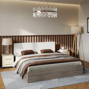 Godrej Interio Chime Engineered Wood Queen Hydraulic Bed