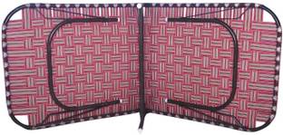 NorthCraft Folding Bed Metal Cot Khat for Sleeping Portable Single Foldable 3x6 ft. Bed Metal Single Bed
