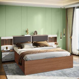 Godrej Interio Upmods Electra Engineered Wood King Hydraulic Bed