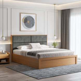 Wakefit Eclipse Engineered Wood King Box Bed