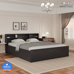 Flipkart Perfect Homes Opus Engineered Wood Queen Box Bed
