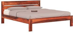 SONA ART & CRAFTS Solid Wood King Bed