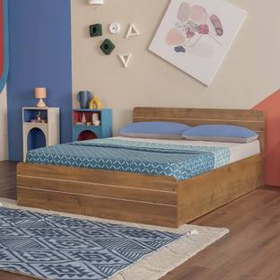 Sleepyhead Engineered Wood Queen Box Bed, 200 cm x 160 cm (6.56 ft x 5.25 ft)