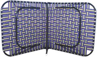 NPPL Comfort Creation Heavy duty folding for Indoor and Outdoor Metal Single Bed
