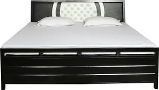 INDIAN FURNITURE MART Metal King Hydraulic Bed
