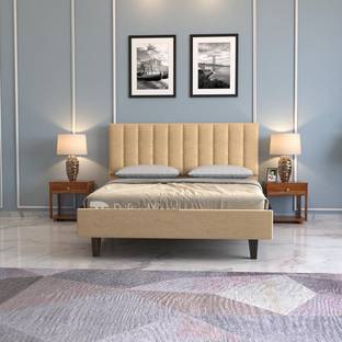 Manorekha Solid Wood King Bed