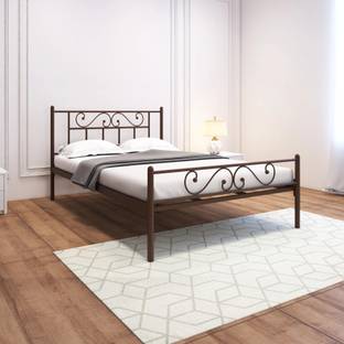homdec Dorado Metal Double Bed, 198 cm x 127 cm (6.5 ft x 4.17 ft)