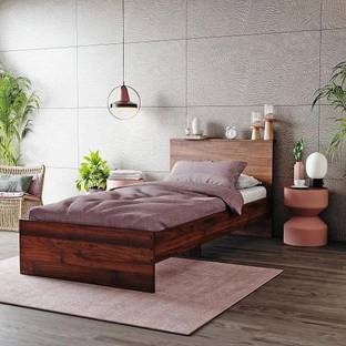 Wakefit Taurus Engineered Wood Single Bed, 209.7 cm x 182.8 cm (6.88 ft x 6.0 ft)