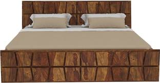 Vintage Home Anne Sheesham ( Rosewood ) Jodhpur Furniture Solid Wood King Bed