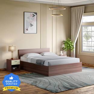Godrej Interio Ewa Engineered Wood King Box Bed