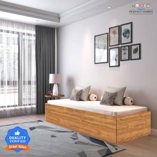 Flipkart Perfect Homes ORION Engineered Wood Single Box Bed, 195.7 cm x 79.5 cm (6.42 ft x 2.61 ft)