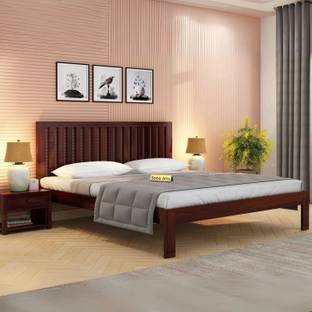 SONA ART & CRAFTS Solid Wood King Bed