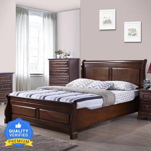 RoyalOak Scorpius Solid Wood Queen Bed