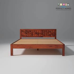 Flipkart Perfect Homes Sheesham Solid Wood King Bed