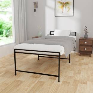 Flipkart Perfect Homes Studio Metal Bed Frame for Adults Metal Single Bed
