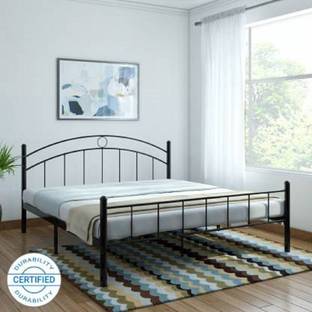 FurnitureKraft Nancy Metal King Bed