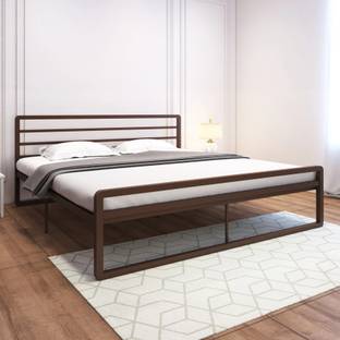 homdec Leo Metal King Bed